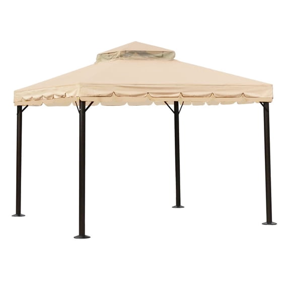 Garden Winds Replacement Canopy Top Cover Compatible with The Purple Leaf ZYRP1212 12x12 Gazebo - Riplock 350