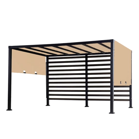 Garden Winds Replacement Canopy Top Cover Compatible with The Sandy Pergola - Riplock 500