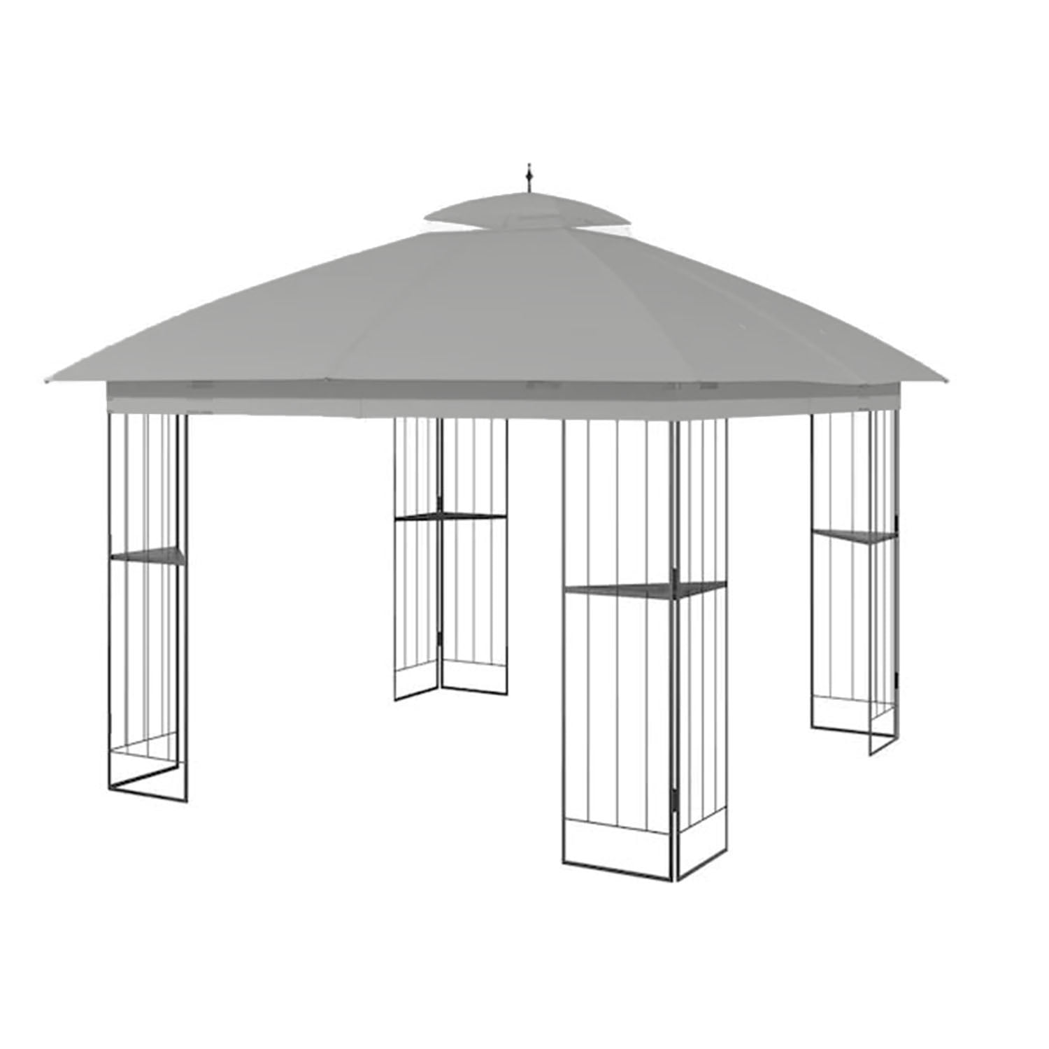 Garden Winds Replacement Canopy Top Cover Compatible With The Style ...