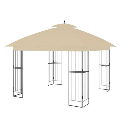 product image of Garden Winds Replacement Canopy Top Cover Compatible with The Style Selections 10ft Gazebo -TPGAZ9116D TPGAZ9126B TPGAZ9126A - Riplock 350