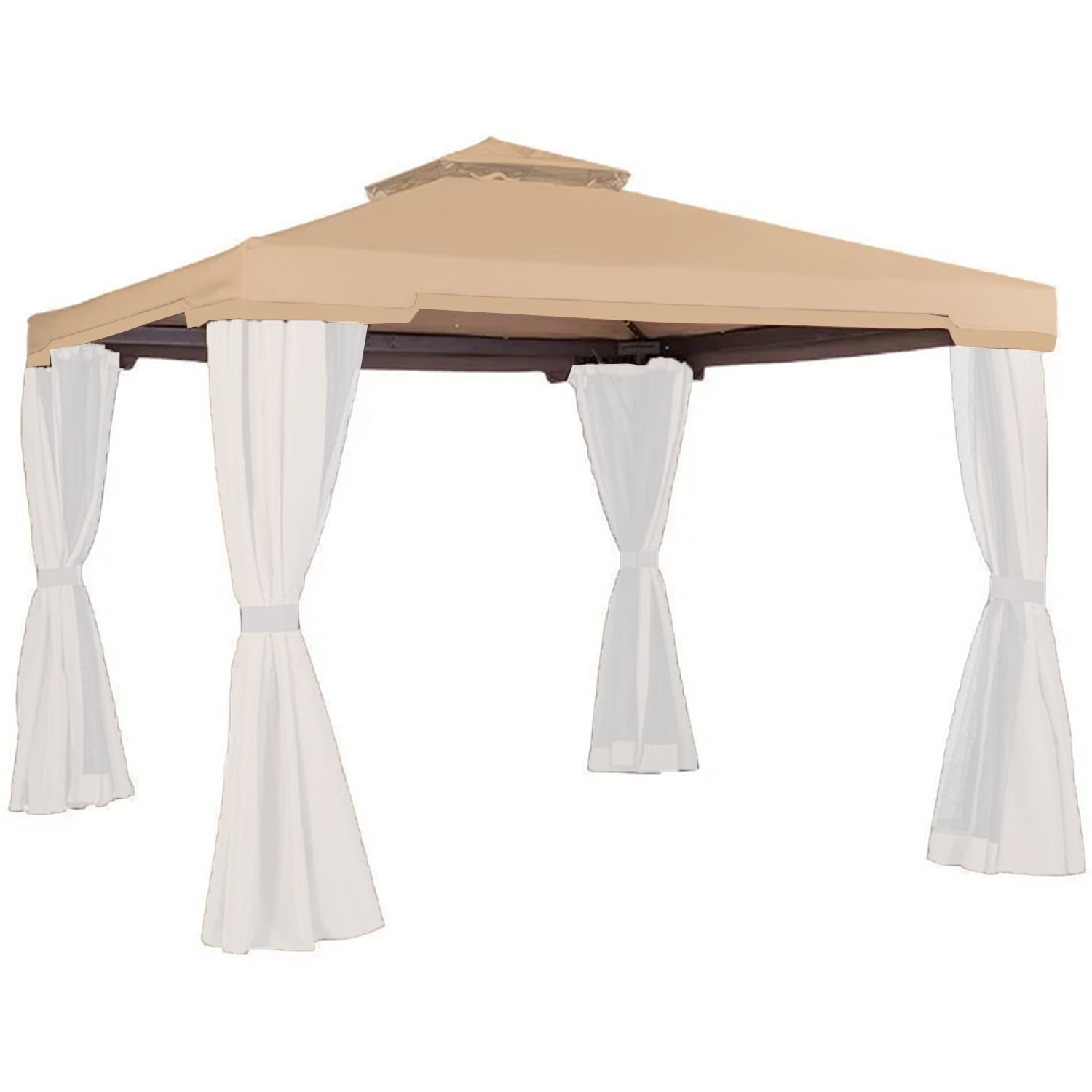 Garden Winds Replacement Canopy Top Cover Compatible with The Suncrown  F008007B64 10x10 Gazebo - Riplock 350