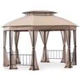 thumbnail image 1 of Garden Winds Replacement Canopy Top Cover Compatible with The Wilson & Fisher Jefferies Gazebo - Riplock 350, 1 of 4