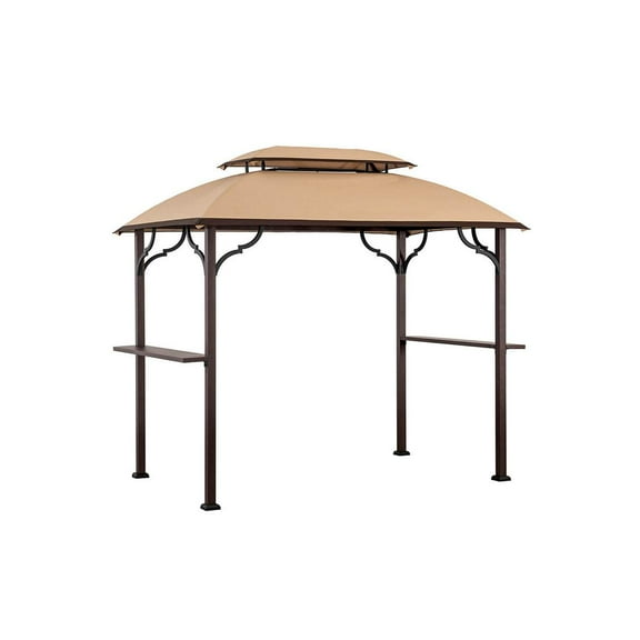 Garden Winds Replacement Canopy Top Cover for Greenvail Paxton Grill Gazebo - Riplock 350