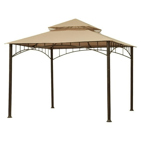 Garden Winds Madaga Gazebo Replacement Canopy Top, RipLock 350