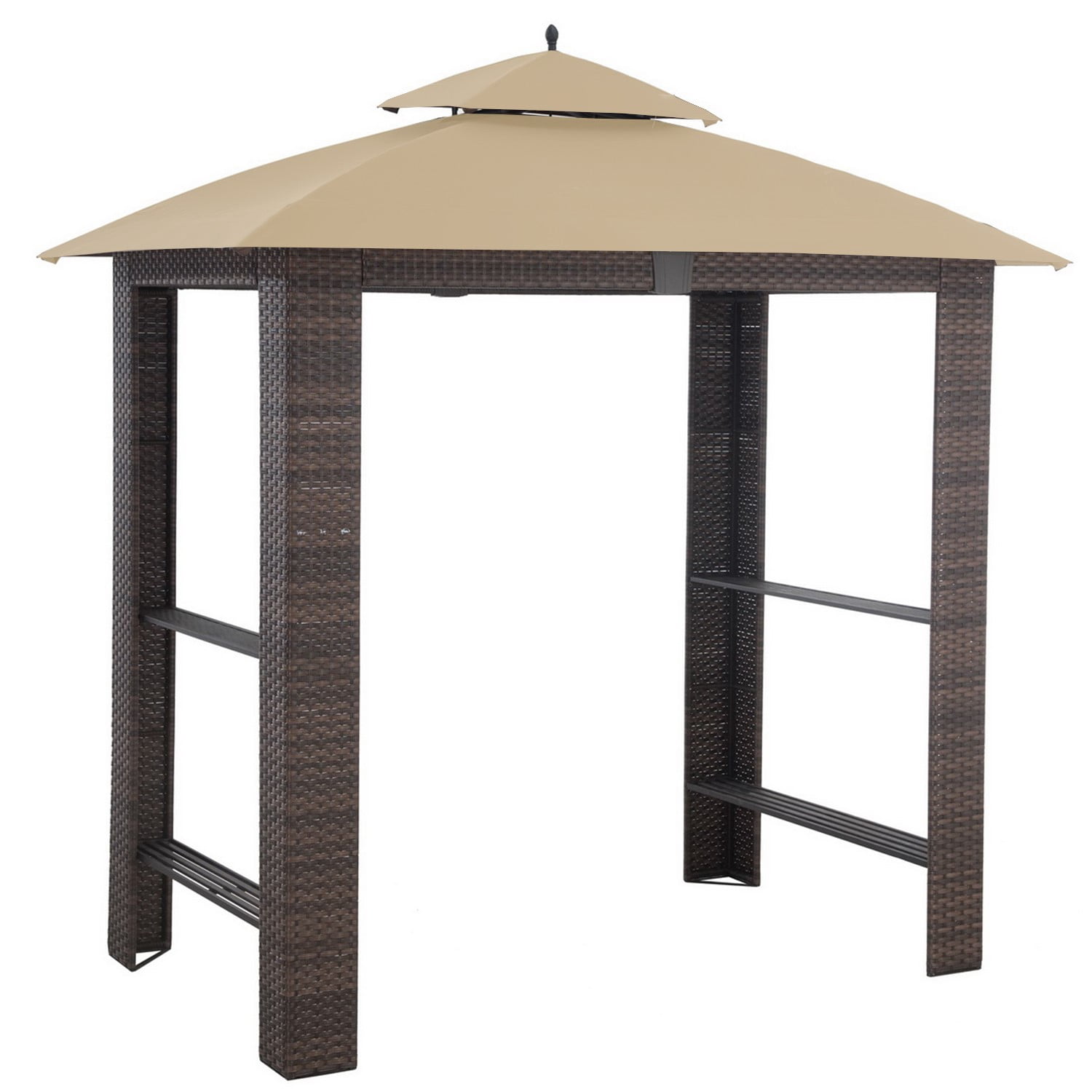Garden Winds Replacement Canopy Top Cover for Sonoma Grill Gazebo - RipLock 350