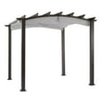 thumbnail image 1 of Garden Winds Replacement Canopy Top Cover for the Arched Pergola - Slate Gray, 1 of 7