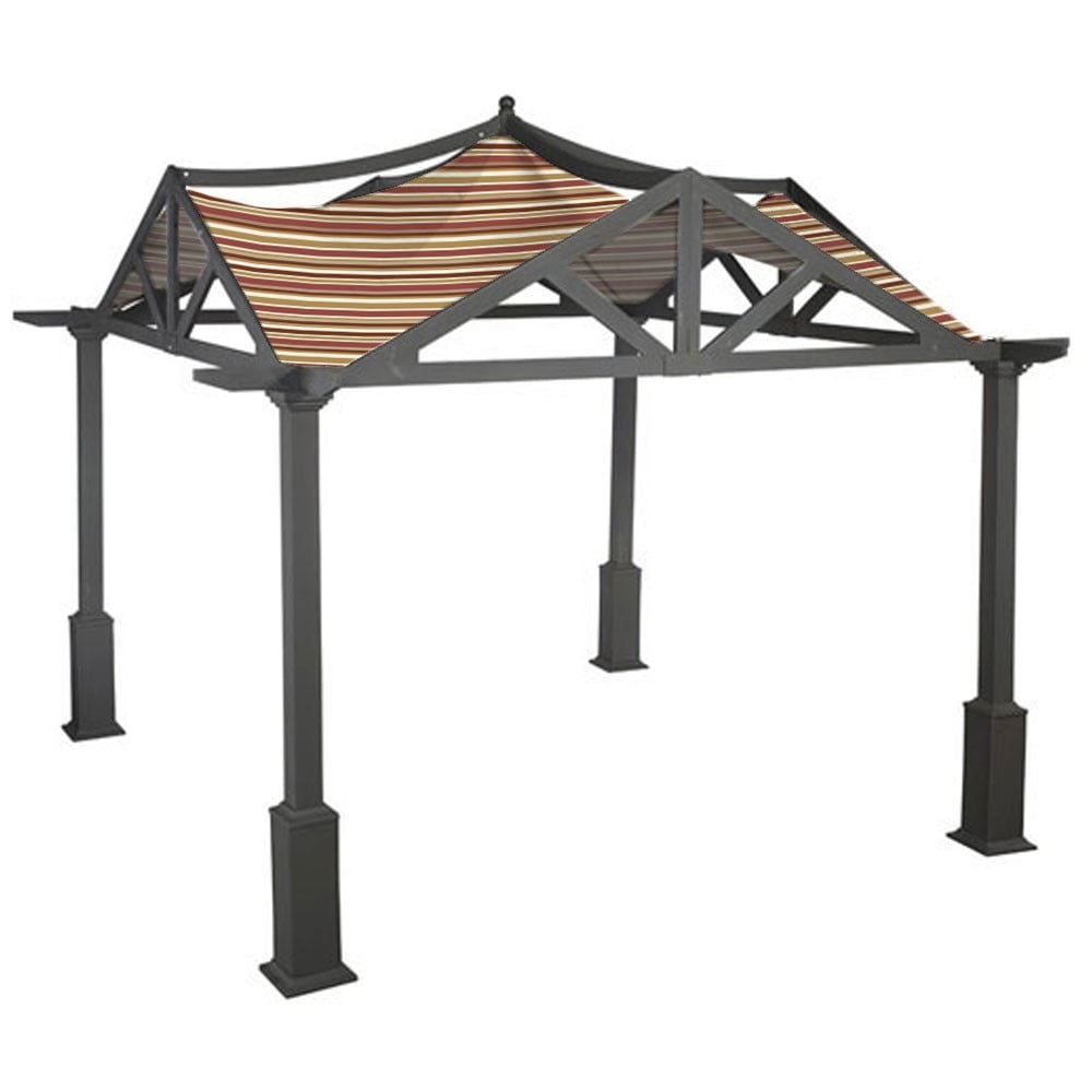Stripe Canyon 10' x 10' Replacement Canopy for Garden Treasures Pergola