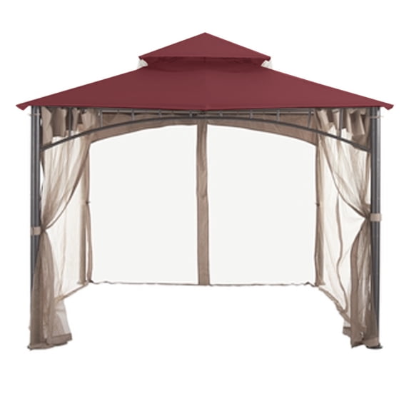 Garden Winds Replacement Canopy Top Cover for the Gardena Gazebo - Nutmeg