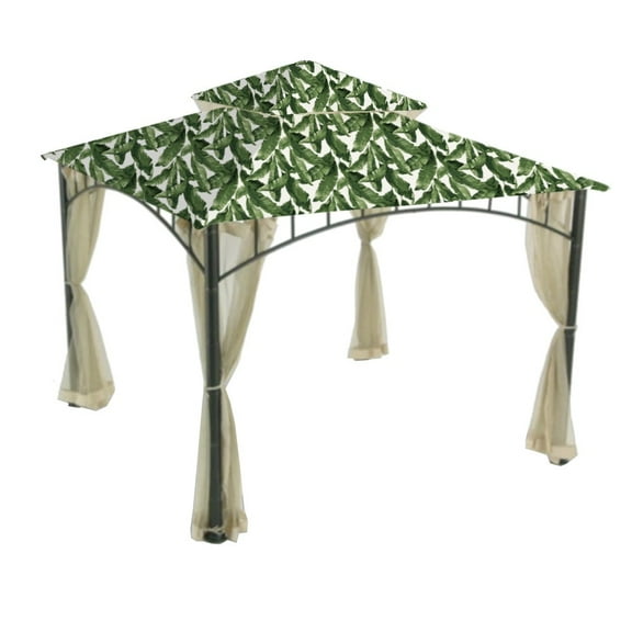 Garden Winds Replacement Canopy Top Cover for the Madaga Gazebo -Standard 350 - Palm