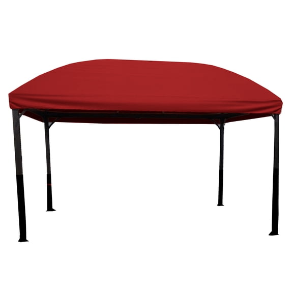 Garden Winds Replacement Canopy Top Cover for the Menards Domed Gazebo - Cinnabar