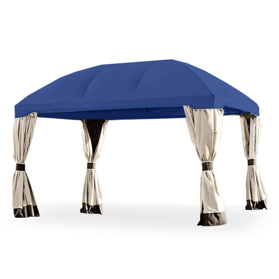 Garden Winds Replacement Canopy Top Cover for the Pomeroy Domed Gazebo - True Navy