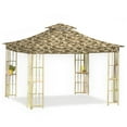 thumbnail image 1 of Garden Winds Replacement Canopy Top Cover for the S-J-109 Double Tier Gazebo -Standard 350 - Camo Sand, 1 of 8