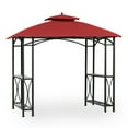 thumbnail image 1 of Garden Winds Replacement Canopy Top Cover for the Sheridan Grill Gazebo - Cinnabar, 1 of 9