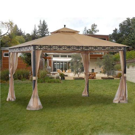 Garden Winds Replacement Canopy Top For Allogio Gazebo, Riplock 350