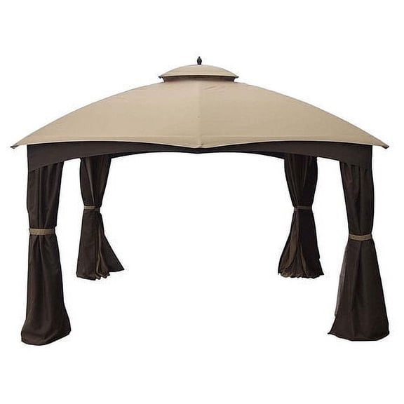 Garden Winds Replacement Canopy Top and Side Mosquito Netting Set for the Lowe's Dome Gazebo, Riplock 350 - WILL NOT FIT MODEL GF-12S004B-1
