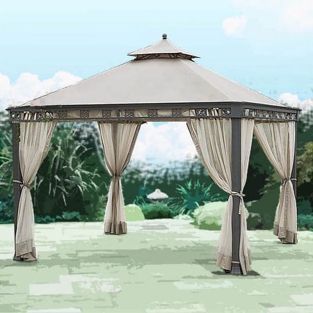 Garden Winds Replacement Canopy Top for Arcata Gazebo - Riplock 350