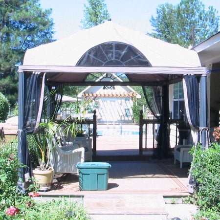 Garden Winds Replacement Canopy Top for Arch Window Gazebo - Riplock 350