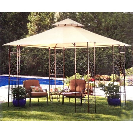 Garden Winds Replacement Canopy Top for BBB Trellis Gazebo - Riplock 350
