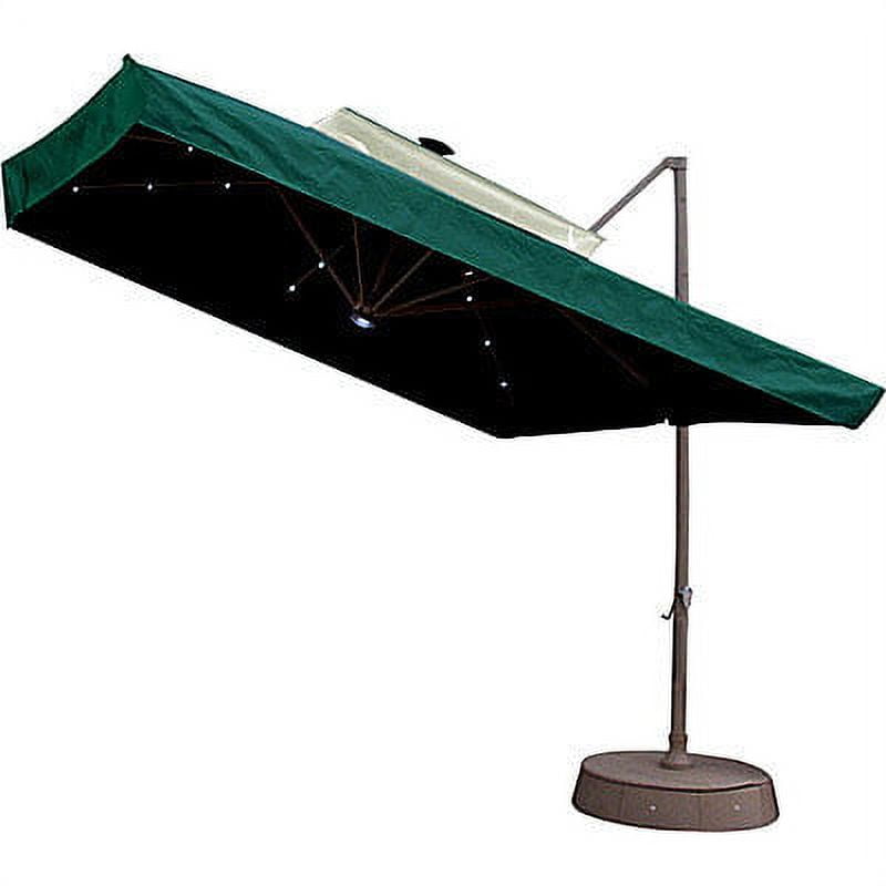 cantilever patio umbrella bjs Garden Winds Replacement Canopy Top for BJ's Square Solar Umbrella
