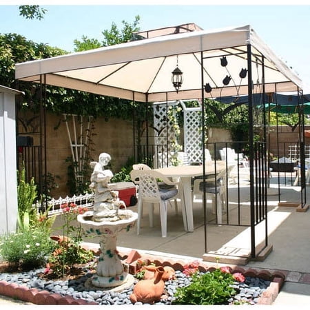 Garden Winds Replacement Canopy Top for Big Lots Tulip Gazebo - Riplock 350