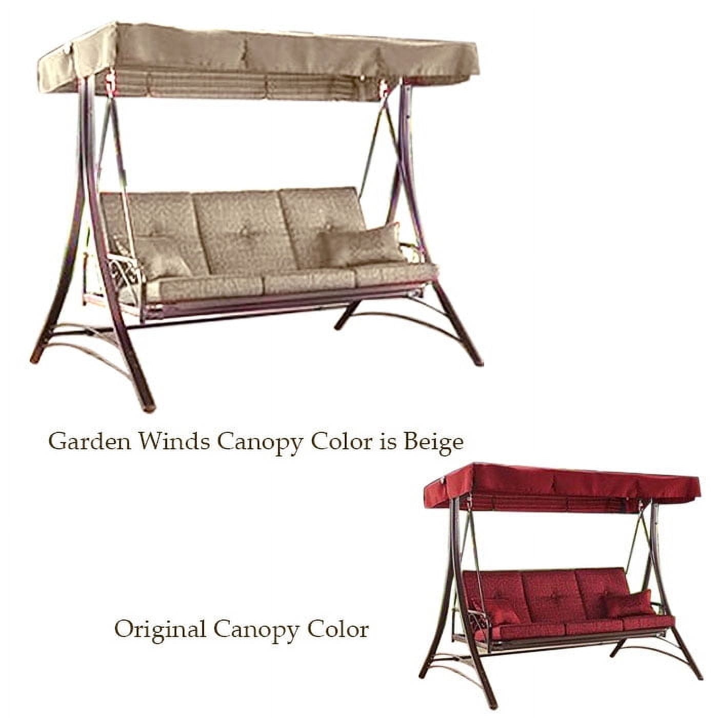 Beige UV Treated Water Resistant Replacement Canopy for Callimont Park Swing