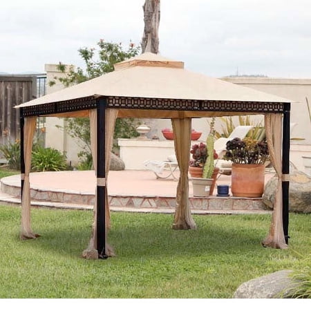 Garden Winds Replacement Canopy Top for Conservatory Gazebo - Riplock 350