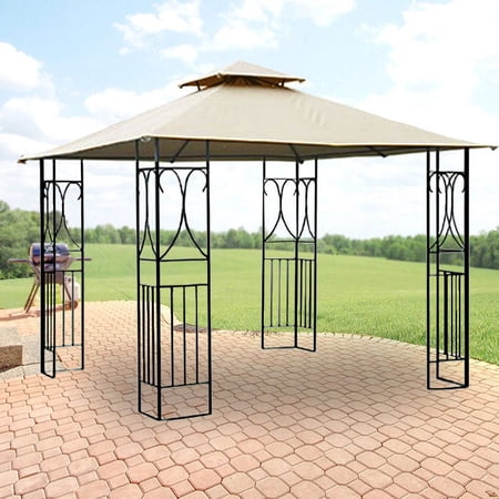 Garden Winds Replacement Canopy Top for Cross AIM Gazebo - Riplock 350