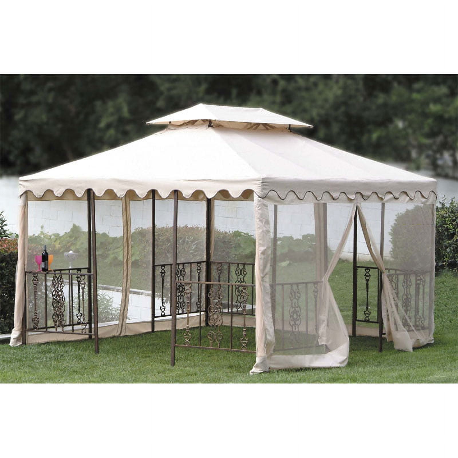 Garden Winds DC America 12x12 Scalloped Gazebo Replacement Canopy Top