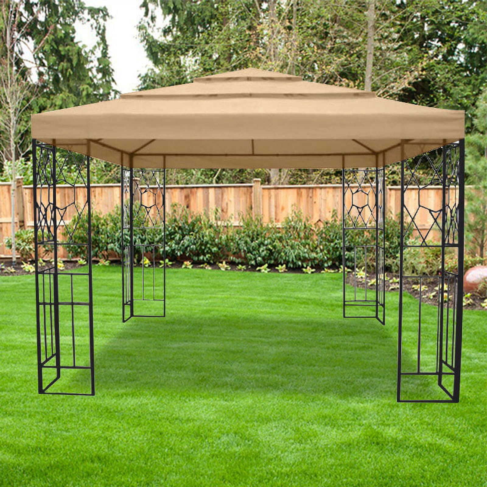 Garden Winds Replacement Canopy Top for DC America Three Tier Gazebo