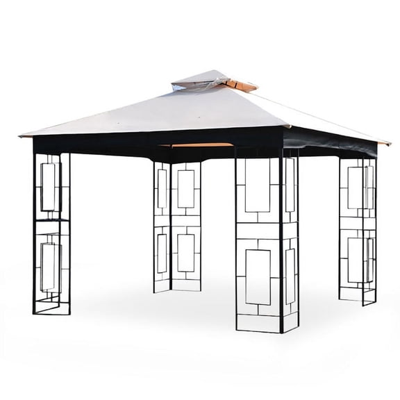 Garden Winds Replacement Canopy Top for GT Geo Gazebo-RipLock 350