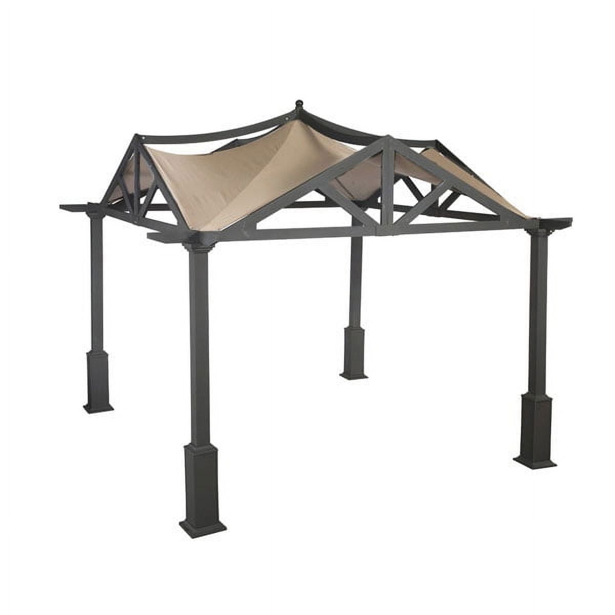 Beige RipLock 350 Garden Pergola Replacement Canopy Top Cover