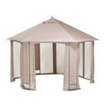 thumbnail image 1 of Garden Winds Replacement Canopy Top for Oakbrokk Hexagon Gazebo - Riplock 350, 1 of 4