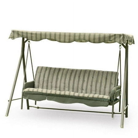 Garden Winds Replacement Canopy Top for Seacliff Swing - SOLID BEIGE ONLY