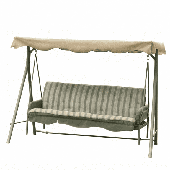 Garden Winds Replacement Canopy Top for Seacliff Swing - SOLID BEIGE ONLY