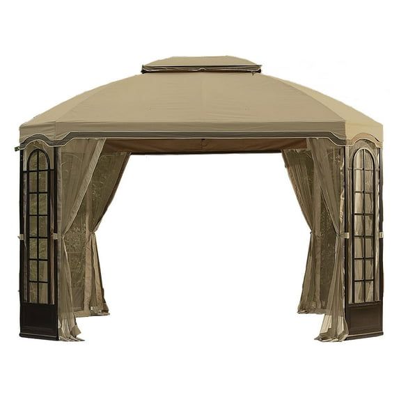 Garden Winds Replacement Canopy Top for Terrace Gazebo - Riplock 350