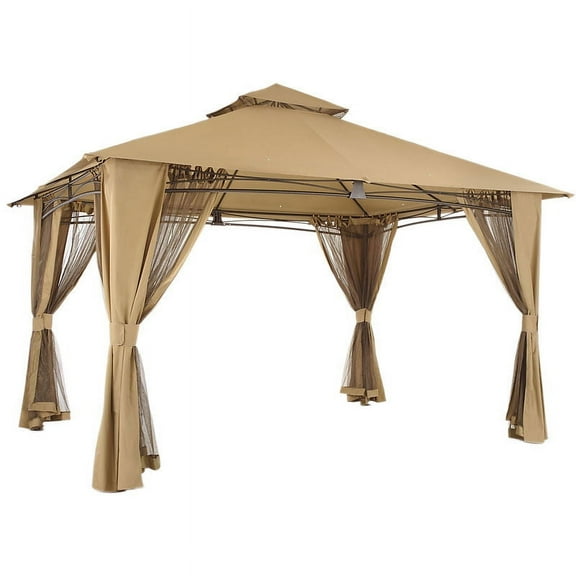 Garden Winds Replacement Canopy Top for The Waterford Gazebo- REPLACEMENT CANOPY TOP COVER ONLY - METAL FRAME NOT INCLUDED