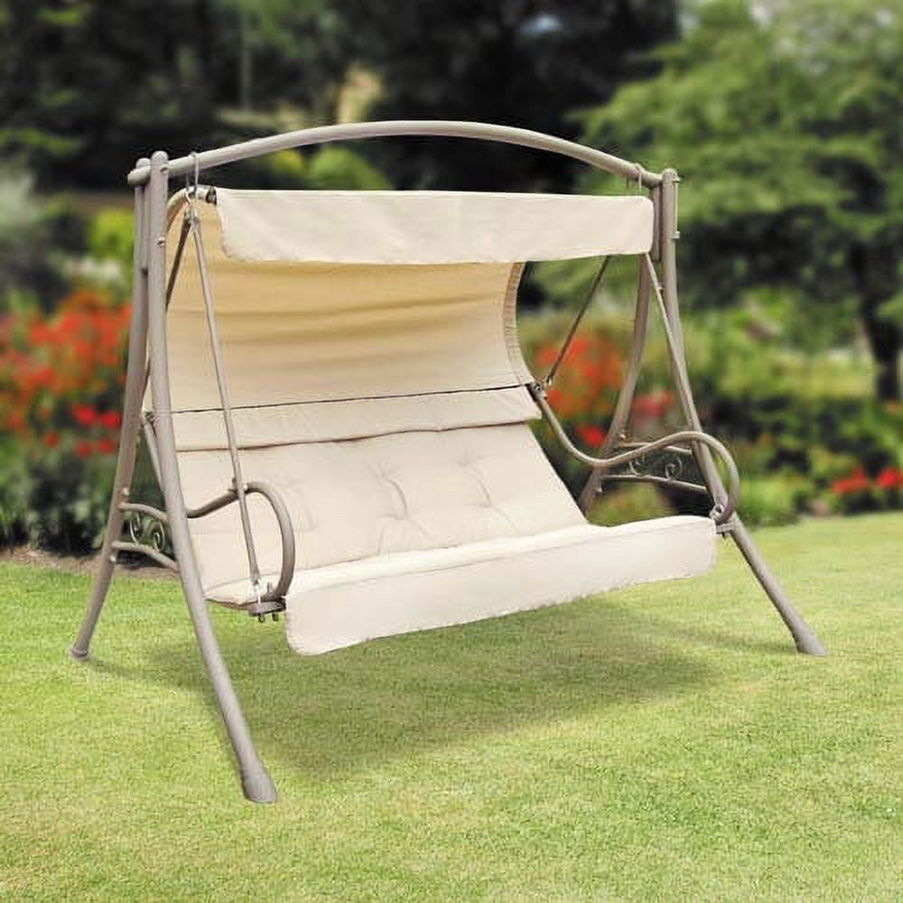 Garden Winds Replacement Canopy Top for the Suntime Sevill Swing - REPLACEMENT CANOPY TOP ONLY METAL FRAME NOT INCLUDED