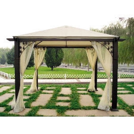 Garden Winds Replacement Canopy Top for the Trellis Gazebo, RipLock 350