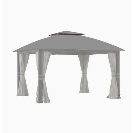 Garden Winds Replacement Canopy and Netting Set for A101013004 Fiona Gazebo - Riplock 350