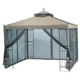 thumbnail image 1 of Garden Winds Replacement Canopy and Netting for Easy Setup 10' X 10' Gazebo, RipLock 350, 1 of 6