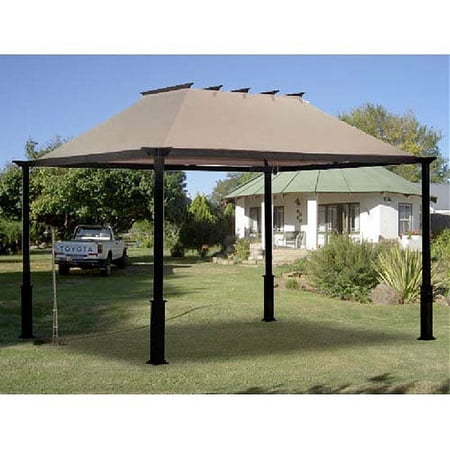 Garden Winds Replacement Canopy for 10x12 Outdoor Patio Gazebo - Riplock 350
