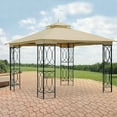 thumbnail image 1 of Garden Winds Replacement Canopy for Sunjoy AIM Gazebo - Riplock 350, 1 of 4