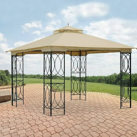 Garden Winds Replacement Canopy for Sunjoy AIM Gazebo - Riplock 350