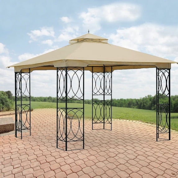 Garden Winds Replacement Canopy for Sunjoy AIM Gazebo - Riplock 350