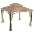 Garden Winds Replacement Canopy for Target Madaga Gazebo, Beige