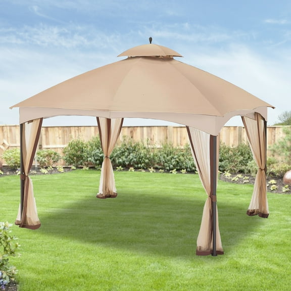 Garden Winds Replacement Canopy for the Massillon Biscayne Gazebo, 350