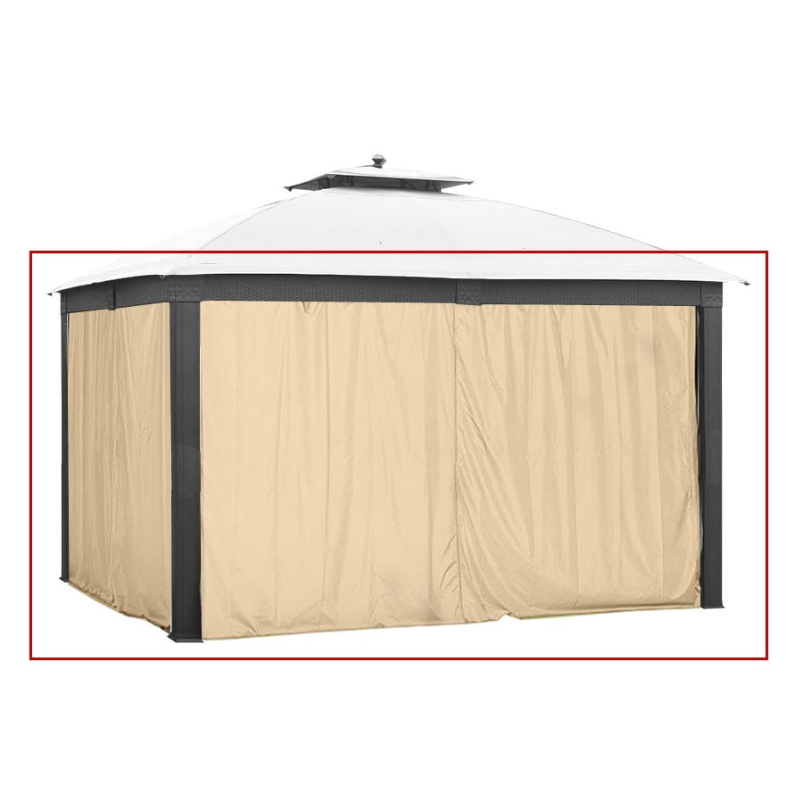 Garden Winds Replacement Privacy Curtain Set for the Allen + Roth ...