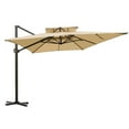 thumbnail image 1 of Garden Winds RipLock 350 10’ x 10’ Offset Umbrella Canopy, Water Resistant, 1 of 4