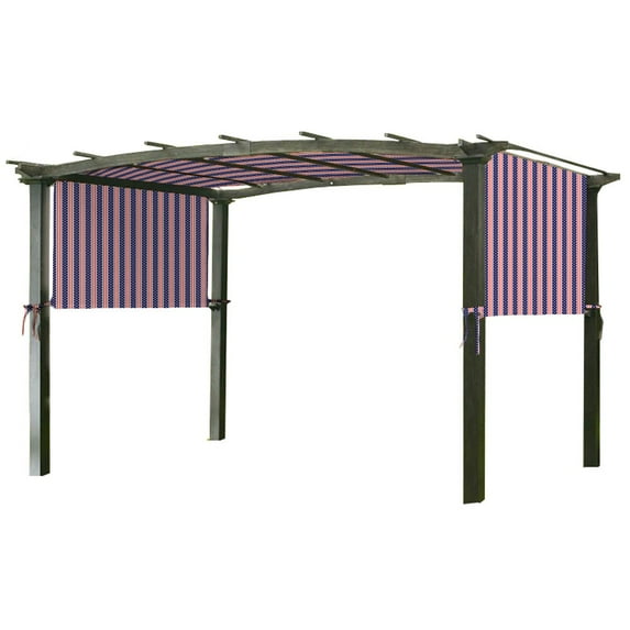 Garden Winds Universal Replacement Canopy Top Cover for Pergola Structures - Standard 350 - Americana