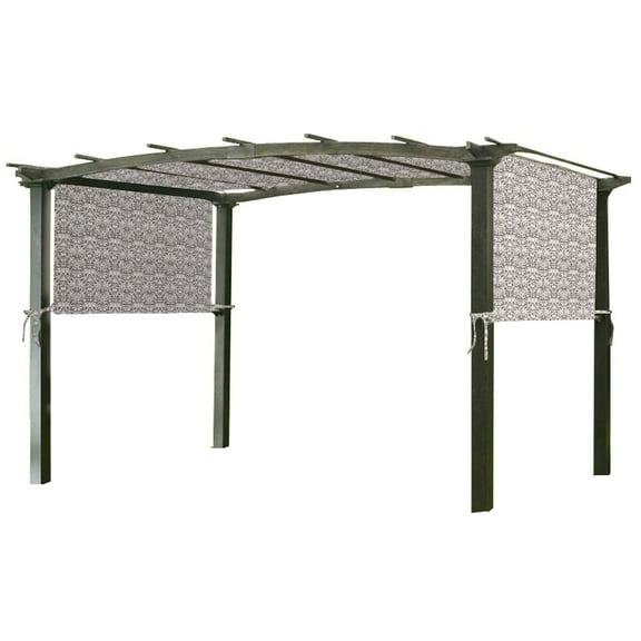Garden Winds Universal Replacement Canopy Top Cover for Pergola Structures - Standard 350 - Damask Beige